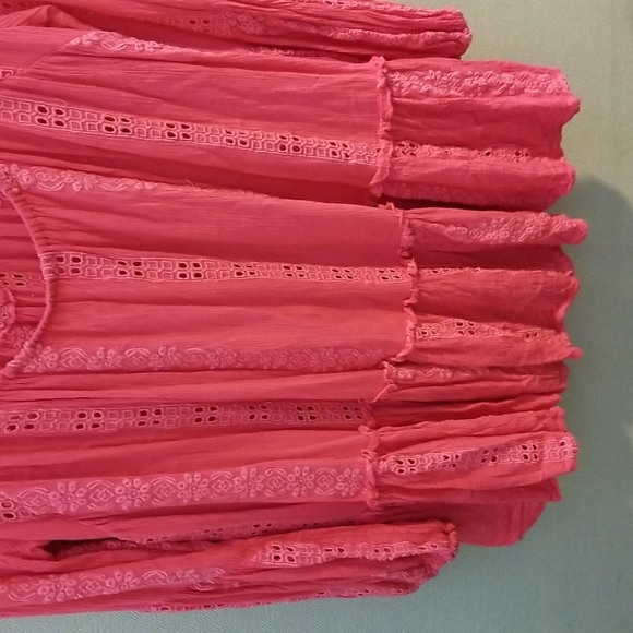 Free People Sweetest Dream Pink Tunic Size XS - Picture 8 of 15